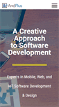 Mobile Screenshot of andplus.com